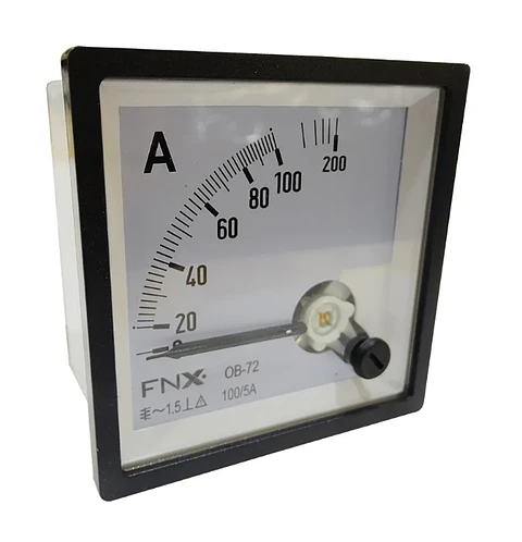 VOLMETRO PANEL ANALOGO 72X72 0-500(V)1PCS FNX