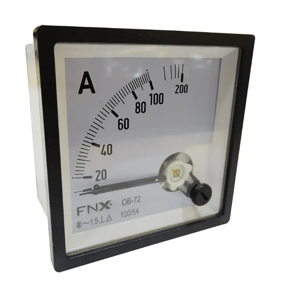 VOLMETRO PANEL ANALOGO 72X72 0-500(V)1PCS FNX 1