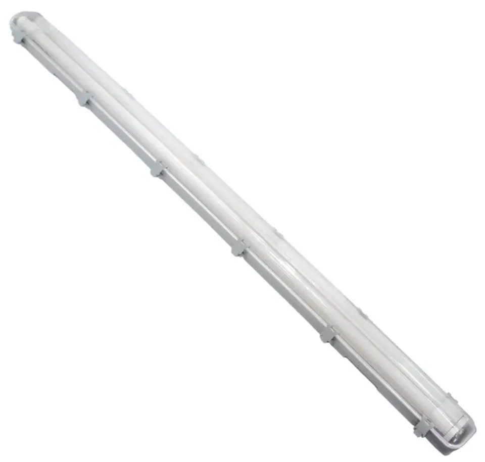 EQUIPO ESTANCO PARA TUBOS LED T8 2X18W 12000MM IP44 VELLMAX 1
