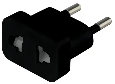 ADAPTADOR AMERICANO 10A 2P NEGRO EKOLINE