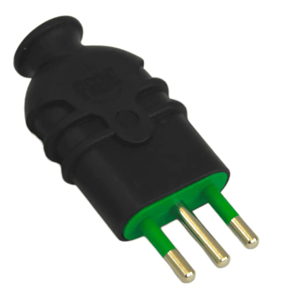 ENCHUFE VOLANTE MACHO 2P+T 16A 250V FANTON 1