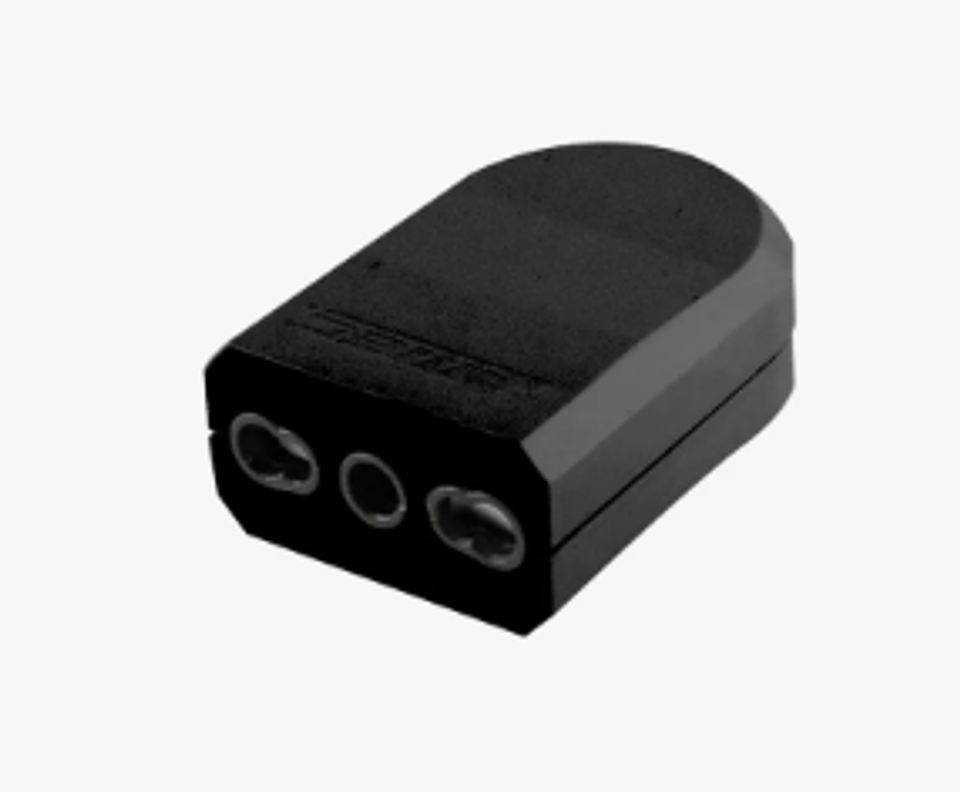 HEMBRA VOLANTE PLANA 2P+T 10/16A NEGRO MEC 1