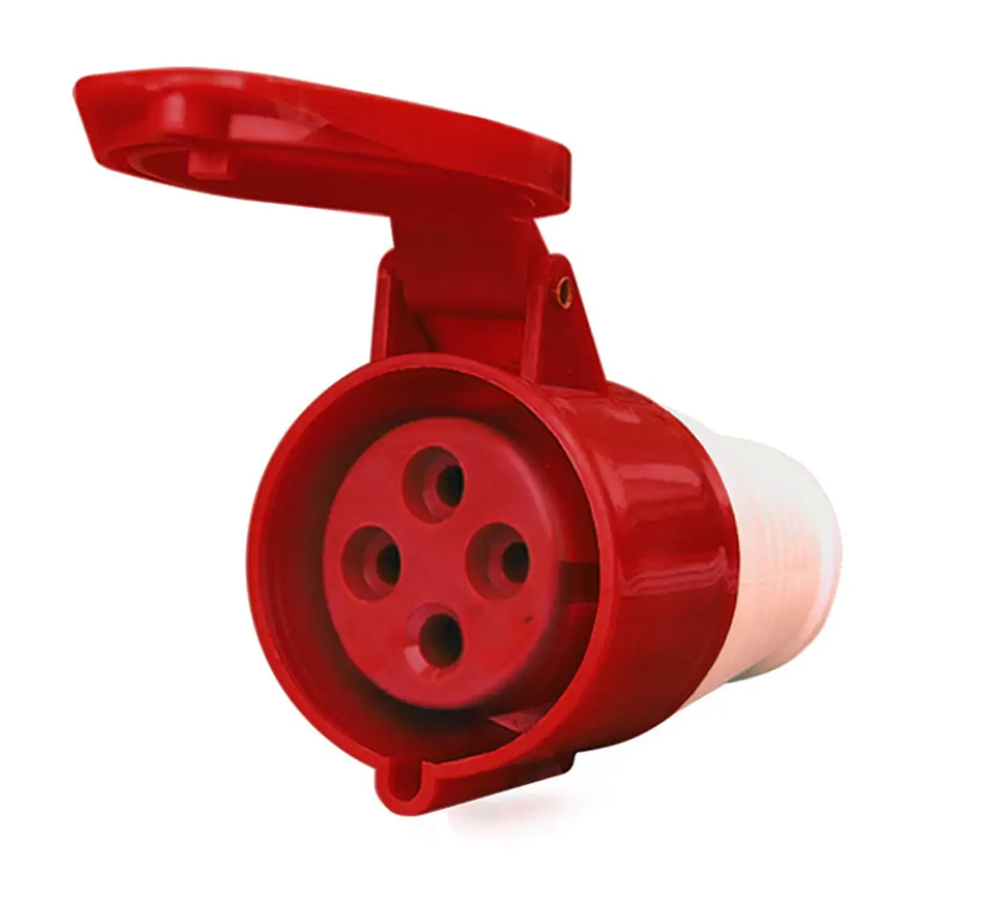 ENCHUFE HEMBRA INDUSTRIAL S/P 32A 3P+N+T 380V ENERLUX 5 PUERTOS 1