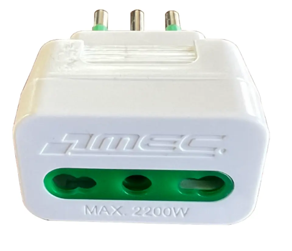 ENCHUFE HEMBRA INDUSTRIAL VOLANTE 32A 2P+T 250V ENERLUX 3 PUERTOS 1