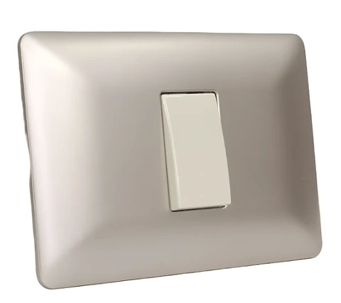 INTERRUPTOR SIMPLE 9/24 EMB. ARMADO STANFORD CHAMPAGNE