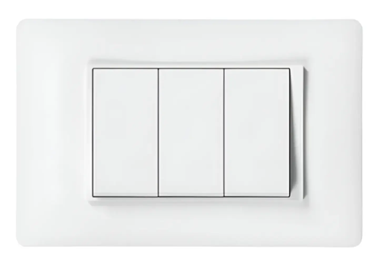 INTERRUPTOR SIMPLE 9/32 EMB. ARMADO LUZICA BLANCO 1