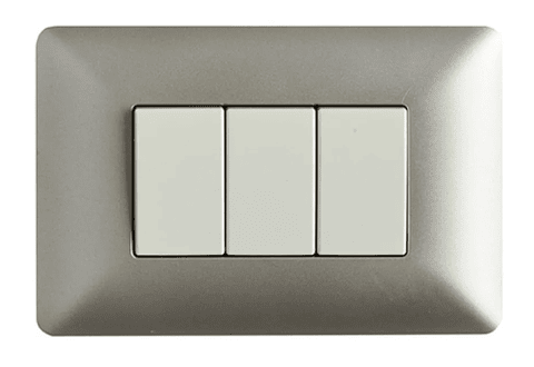 INTERRUPTOR TRIPLE 9/32 EMB. ARMADO STANFORD CHAMPAGNE