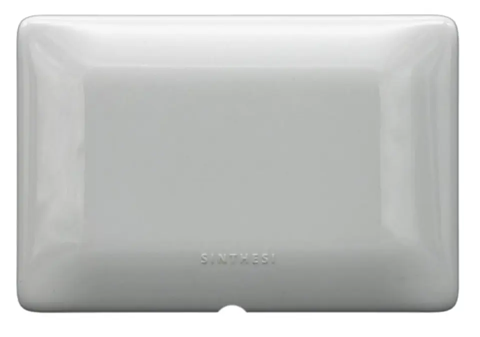 PLACA CIEGA C/SOPORTE EMB. ARMADO SINTHESI S12 BLANCO 1