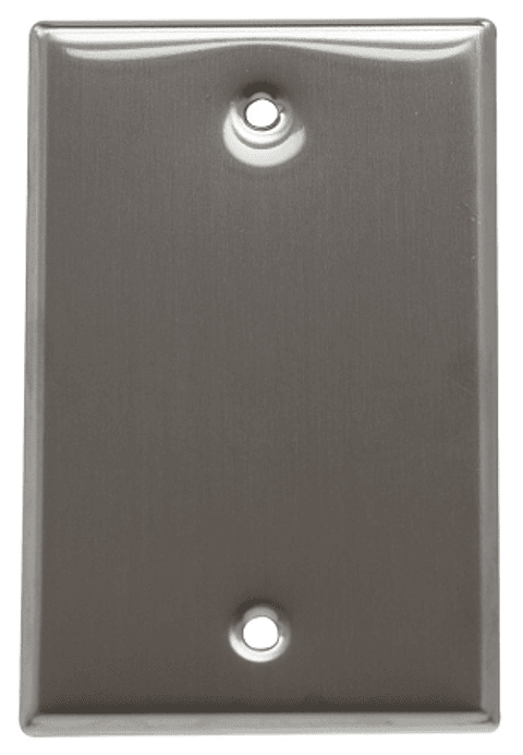 PLACA CIEGA METALICA MAGIC