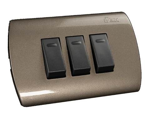 INTERRUPTOR SIMPLE 9/32 EMB. ARMADO MEC GRAFITO-NOIR