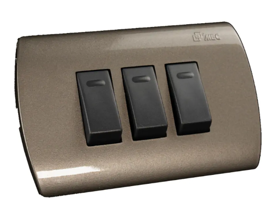 INTERRUPTOR SIMPLE 9/32 EMB. ARMADO MEC GRAFITO-NOIR 1