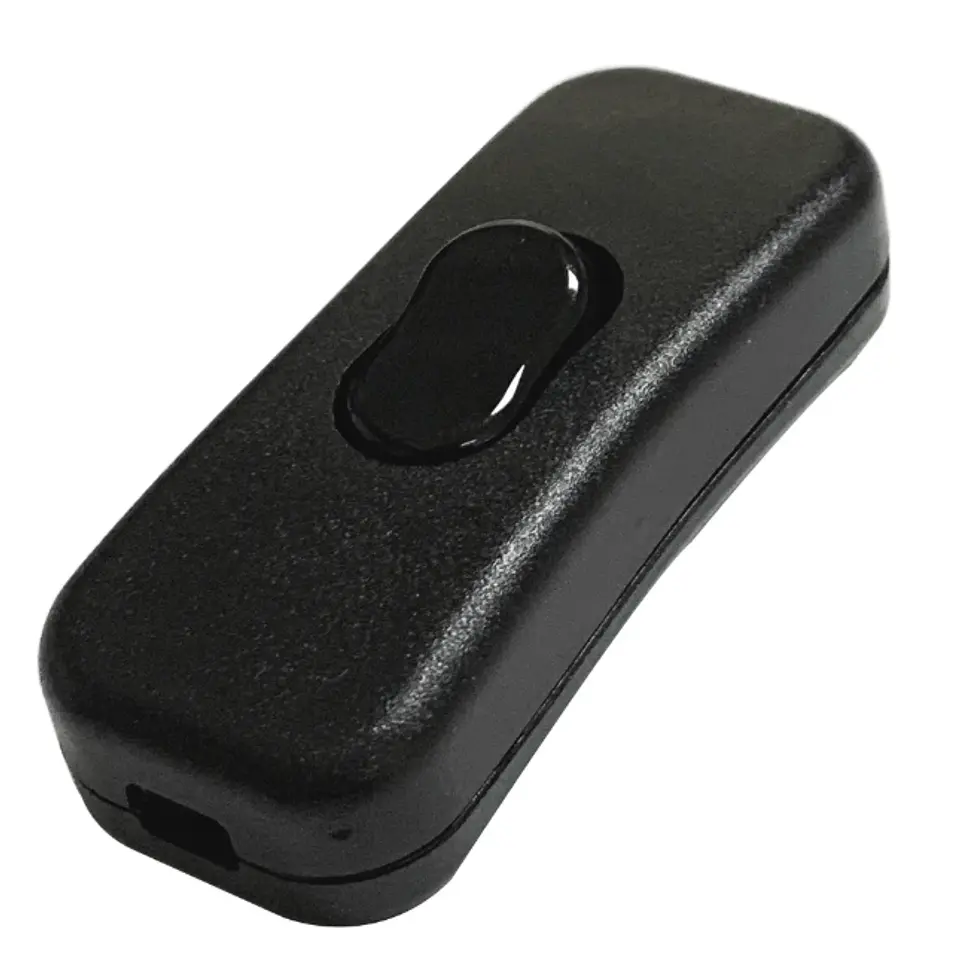 INTERRUPTOR VOLANTE DE PASO 250V 2A NEGRO FNX 1