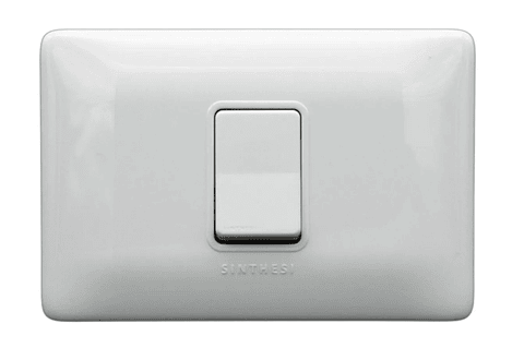 PULSADOR TIMBRE EMB. ARMADO SINTHESI S12 BLANCO