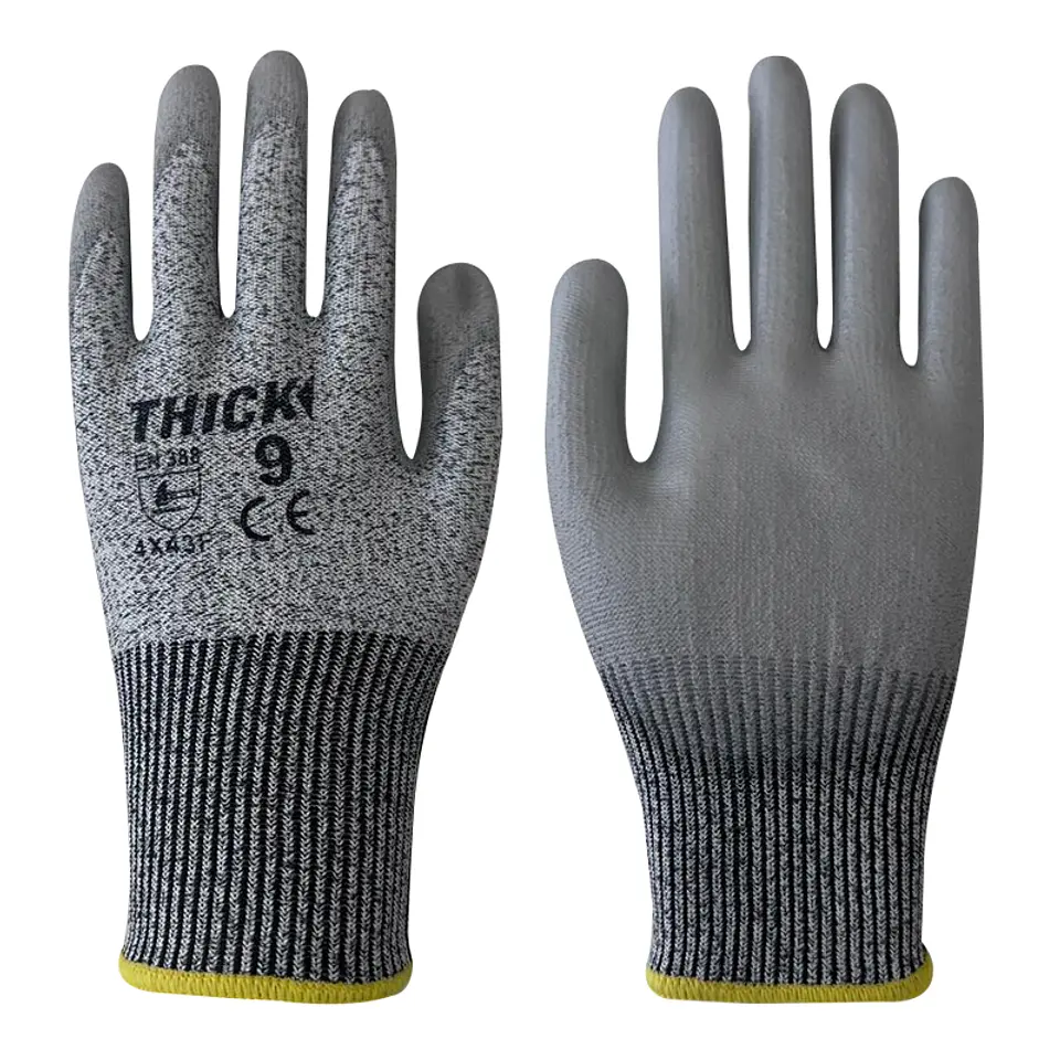 GUANTE ANTICORTE CUT 5 GRIS THICK 1