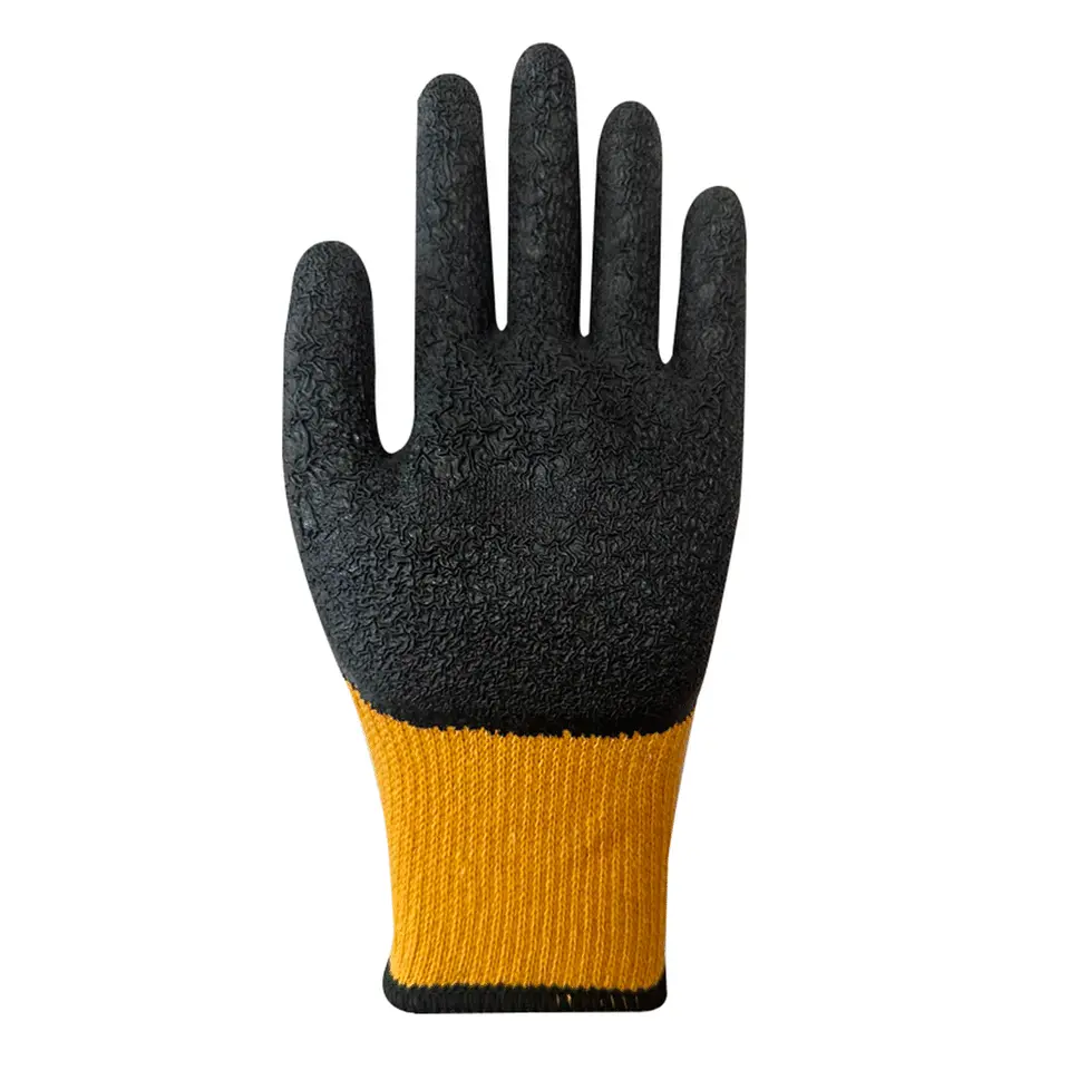 GUANTE MULTIFLEX PALMA LÁTEX GRIS THICK(AMARILLO) 3