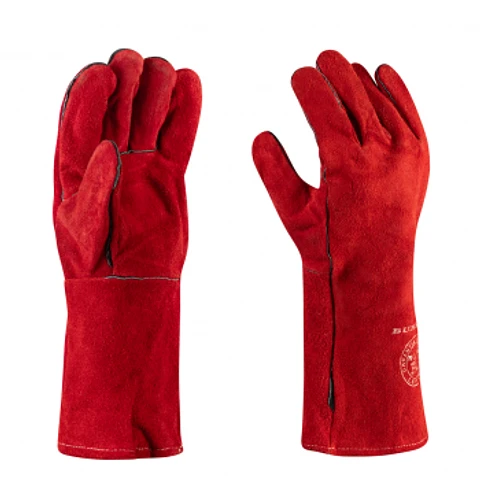 GUANTE SOLDADOR ROJO BUNKER