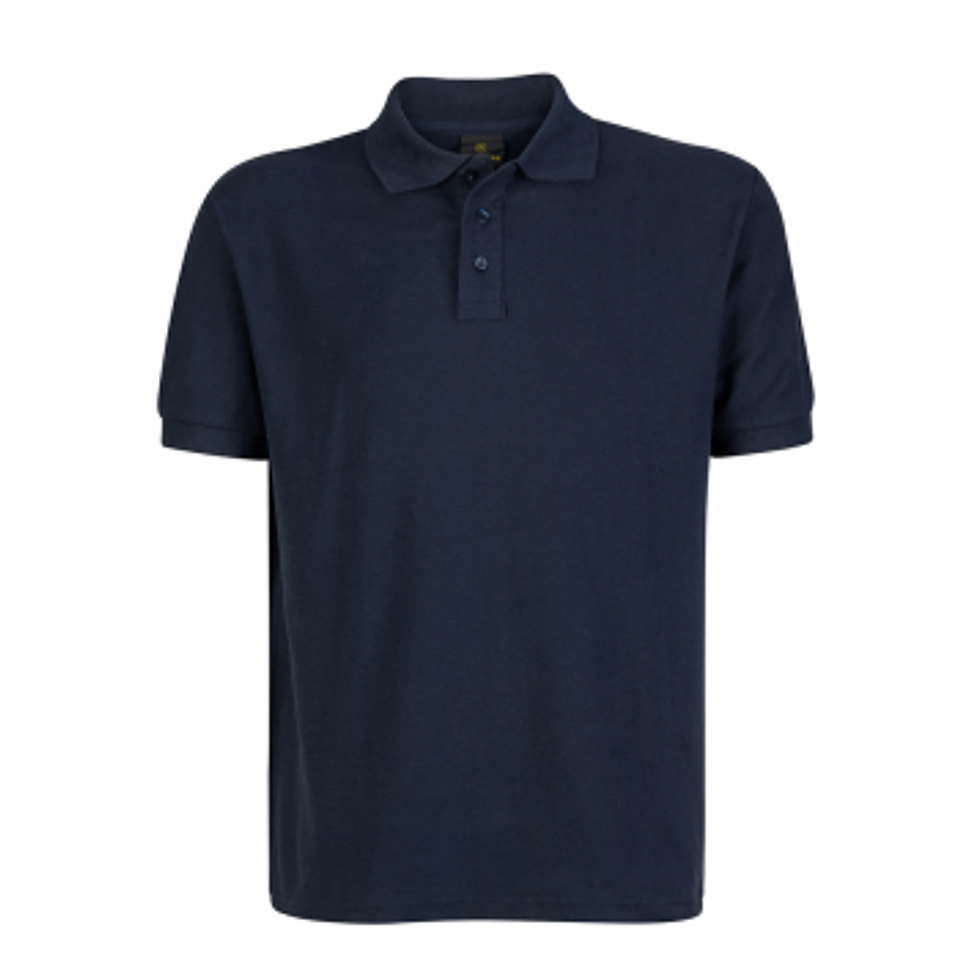 POLERA PIQUÉ MANGA CORTA AZUL-XL 1