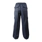 PANTALON CARGO GABARDINA AZUL TALLA-L - Miniatura 2