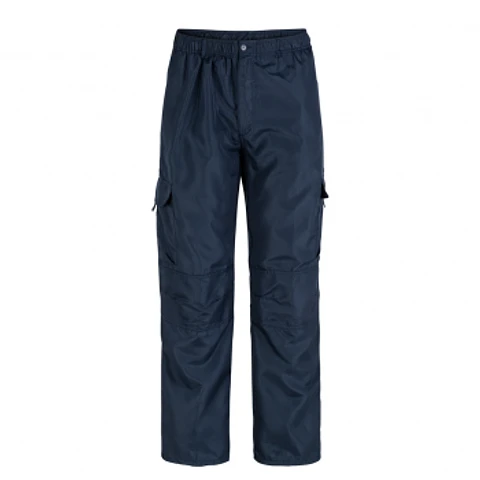 PANTALON CARGO POPLIN AZUL TALLA-XL