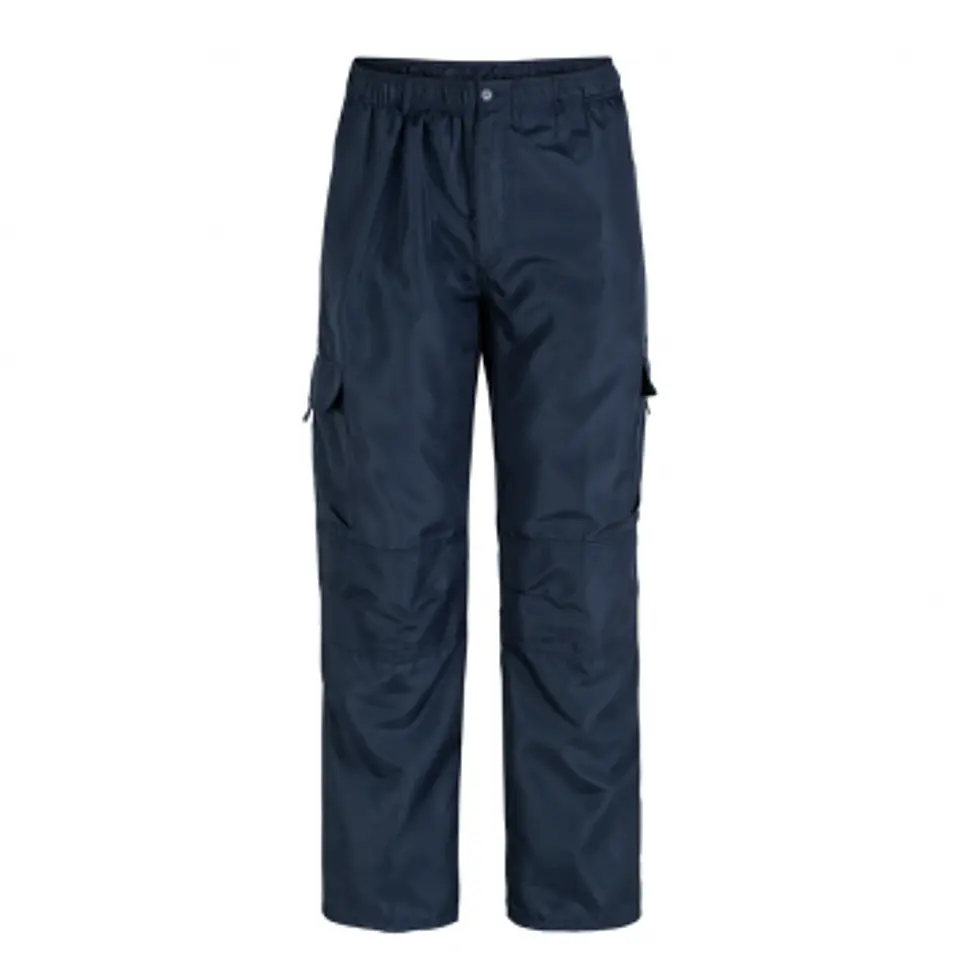 PANTALON CARGO POPLIN AZUL TALLA-XXL 1