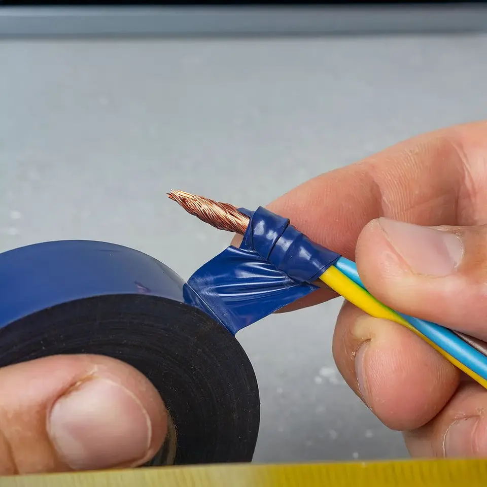 CINTA AISLADORA TEMFLEX 165 3M AZUL 19MMX18.3MX0.15MM 3