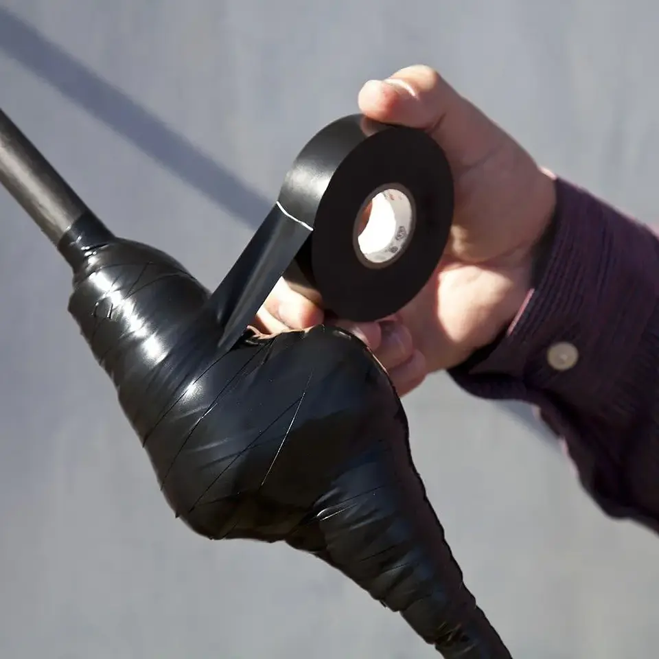 CINTA AISLADORA TEMFLEX 165 3M NEGRO 19MMX18.3MX0.15MM 3