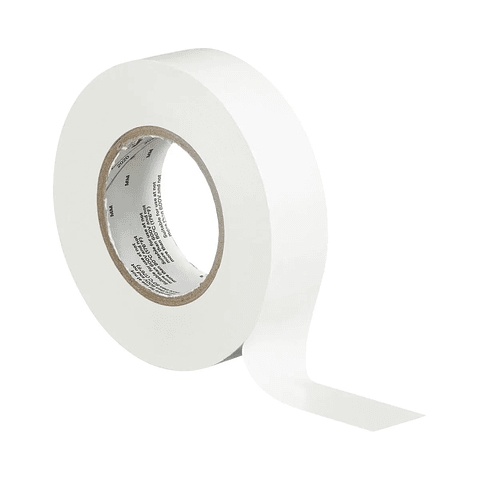 CINTA AISLADORA TEMFLEX 165 3M BLANCA 19MMX18.3MX0.15MM