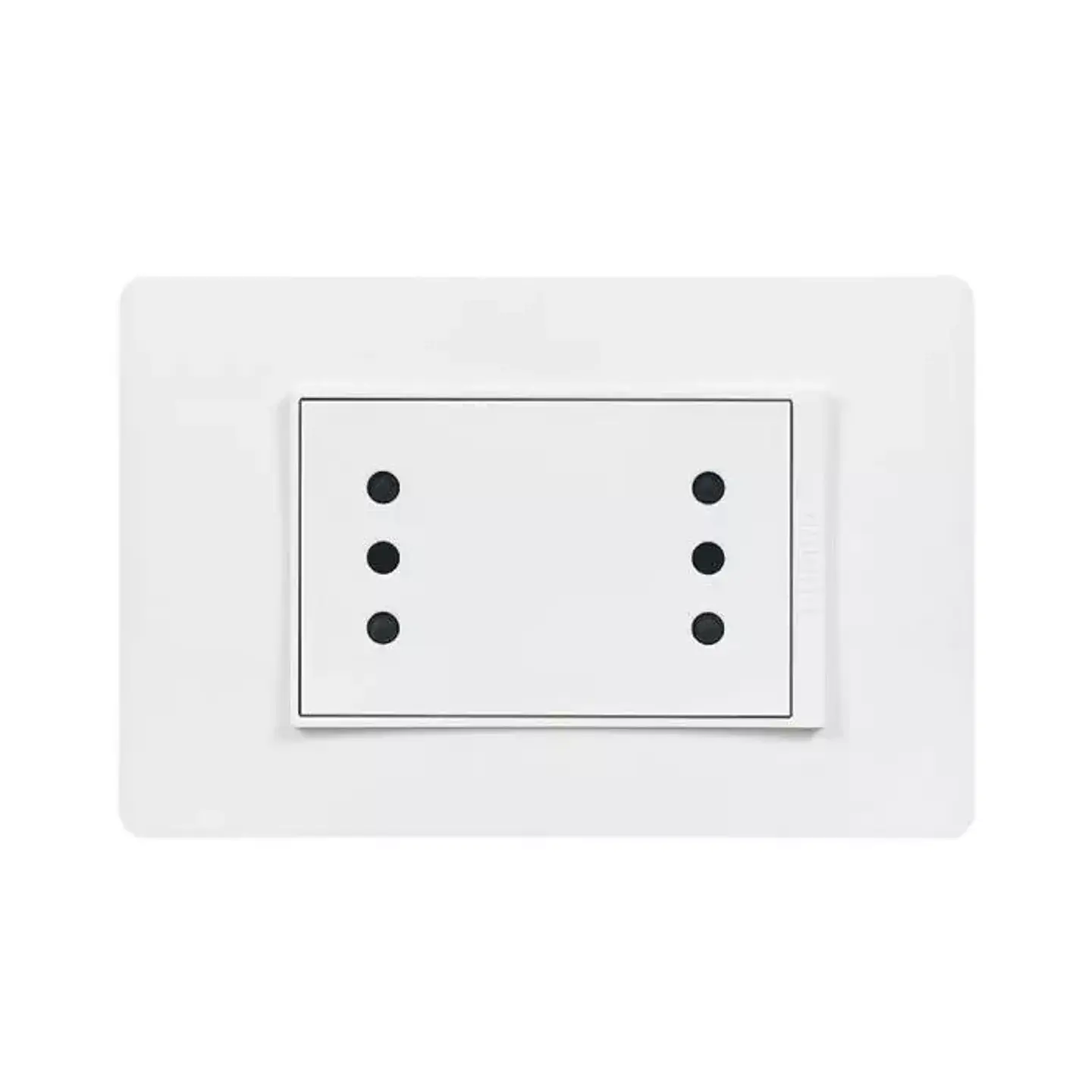 ENCHUFE DOBLE EMB. ARMADO 10A LUZICA BLANCO 1