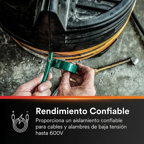 CINTA AISLADORA 35 GREEN VERDE 19X20,1X0,177MM SCOTCH