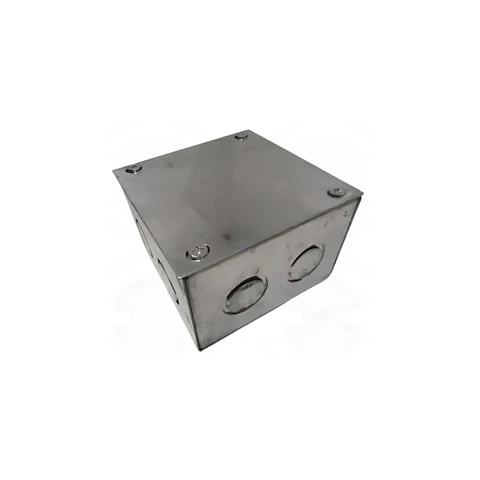 CAJA METALICA ZINCADA 150X150X100MM