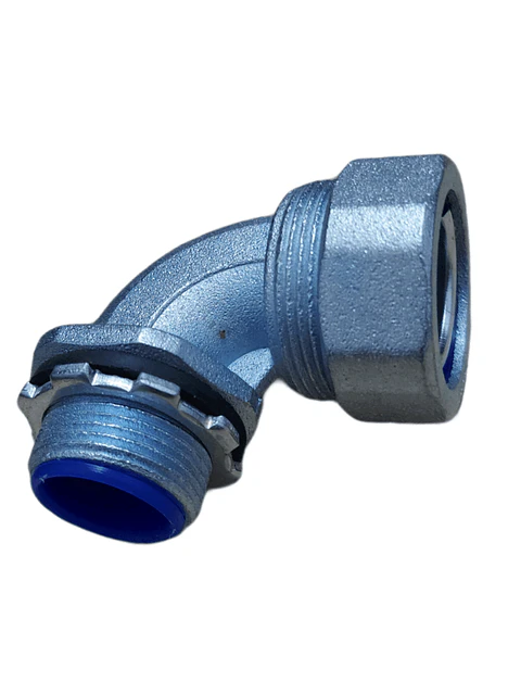 CONECTOR CURVO 90° P/CONDUIT FLEXIBLE 50MM