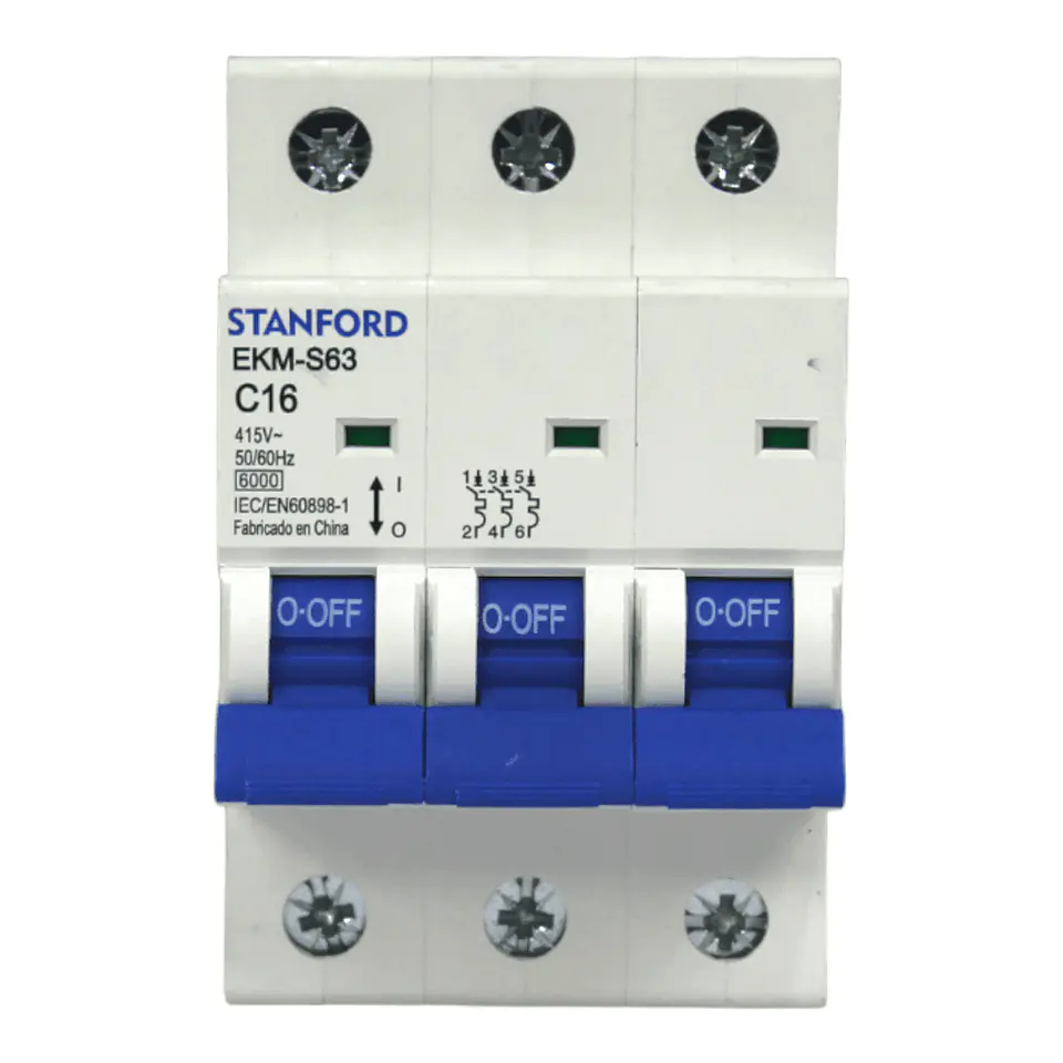 INTERRUPTOR AUTOMATICO 3X16A 