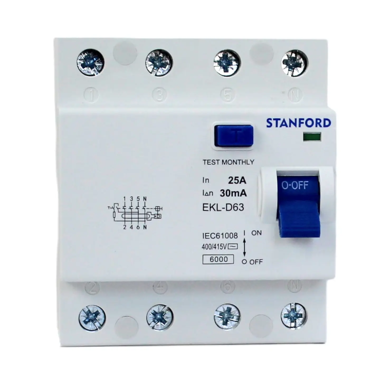 INTERRUPTOR DIFERENCIAL 4X25A 30MA 