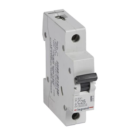 INTERRUPTOR AUTOMATICO 1X25A "C" 6KA RX3 419842 LEGRAND