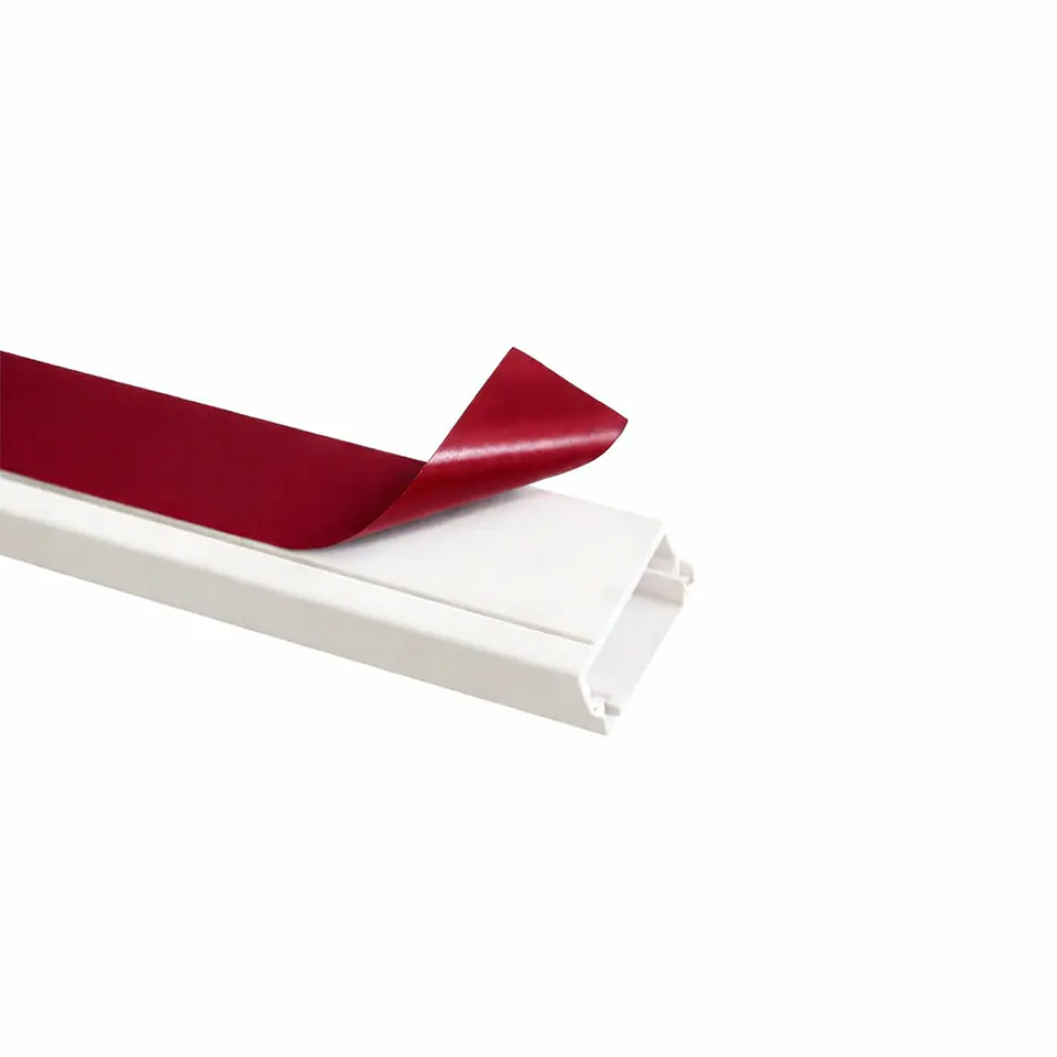 MOLDURA ABS BLANCA CON ADHESIVO FNX 20X10MMX2MTS 1