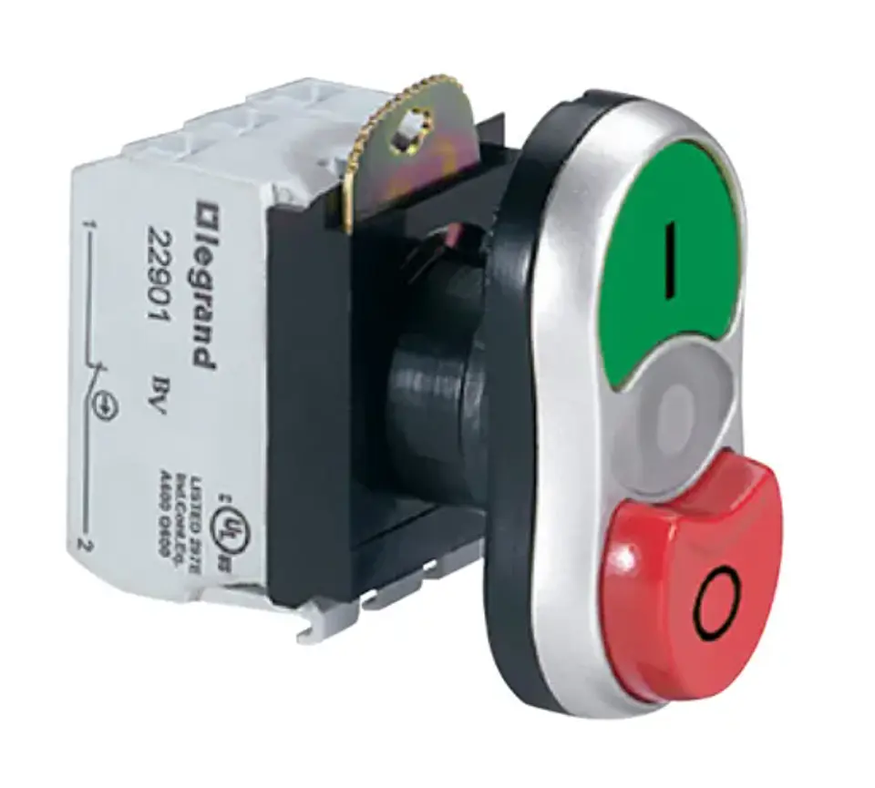 OSMOZ BOTON PARTIR/PARAR ROJO 23717 LEGRAND 1