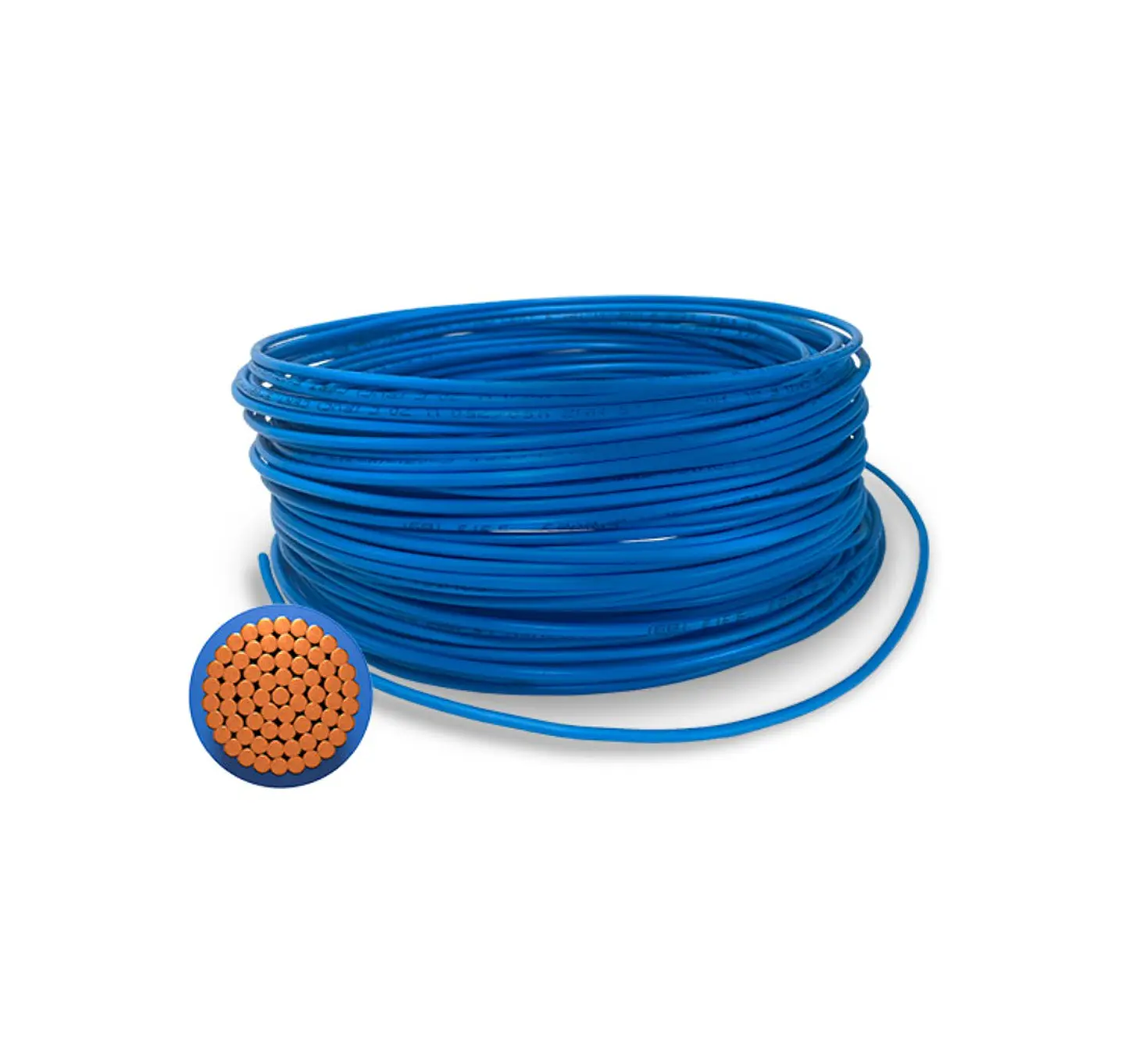 CABLE LIBRE DE HALÓGENO 1.5MM2 AZUL H07Z1-K X ROLLO 100 MTS 1