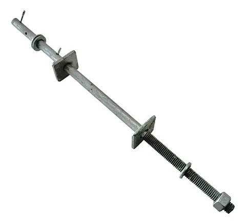 SOPORTE PASO ACERO 1 VIA POSTE BAJA TENSION GALV. ELEXOR