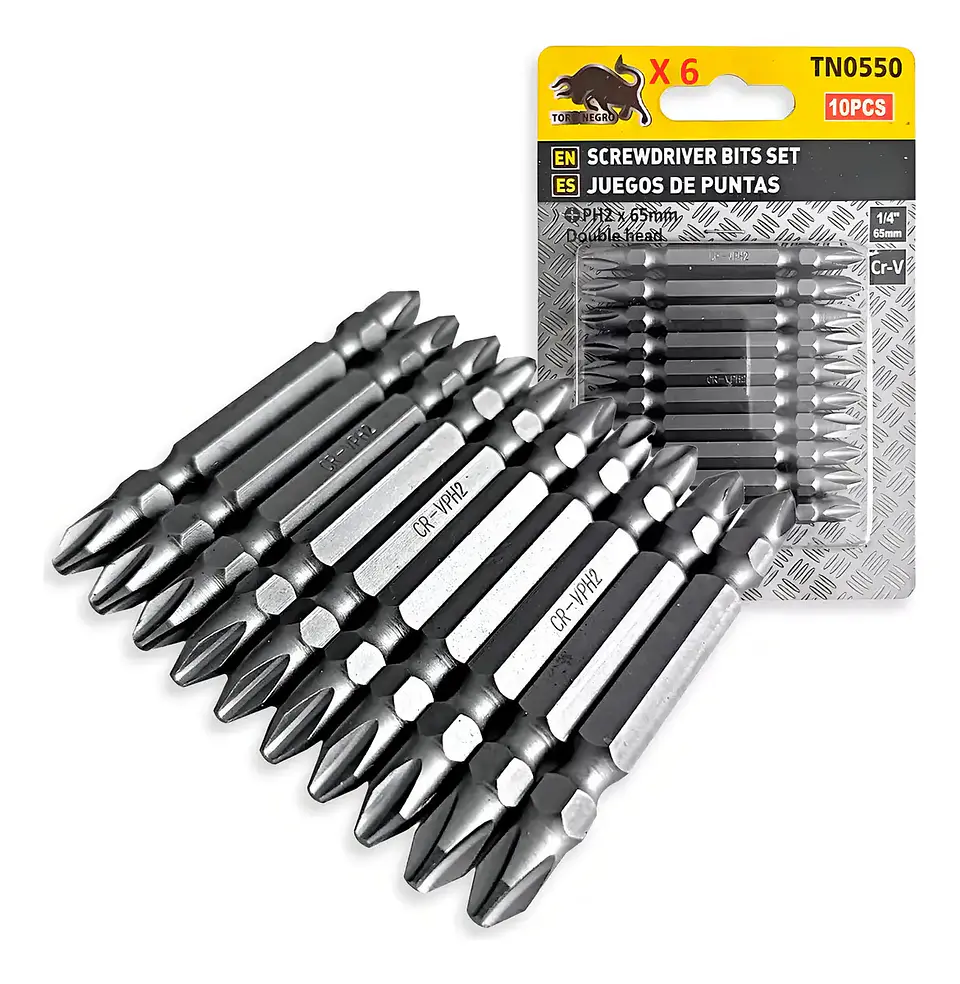 PUNTA PHILIPS PH2 CR-V 65MM TORONEGRO  1