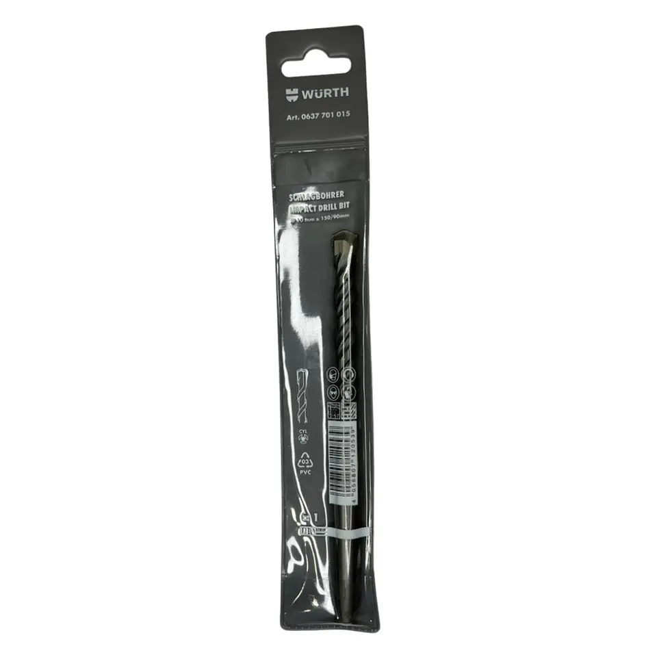 BROCA PARA CONCRETO 10MMX150/90MM WURTH  1