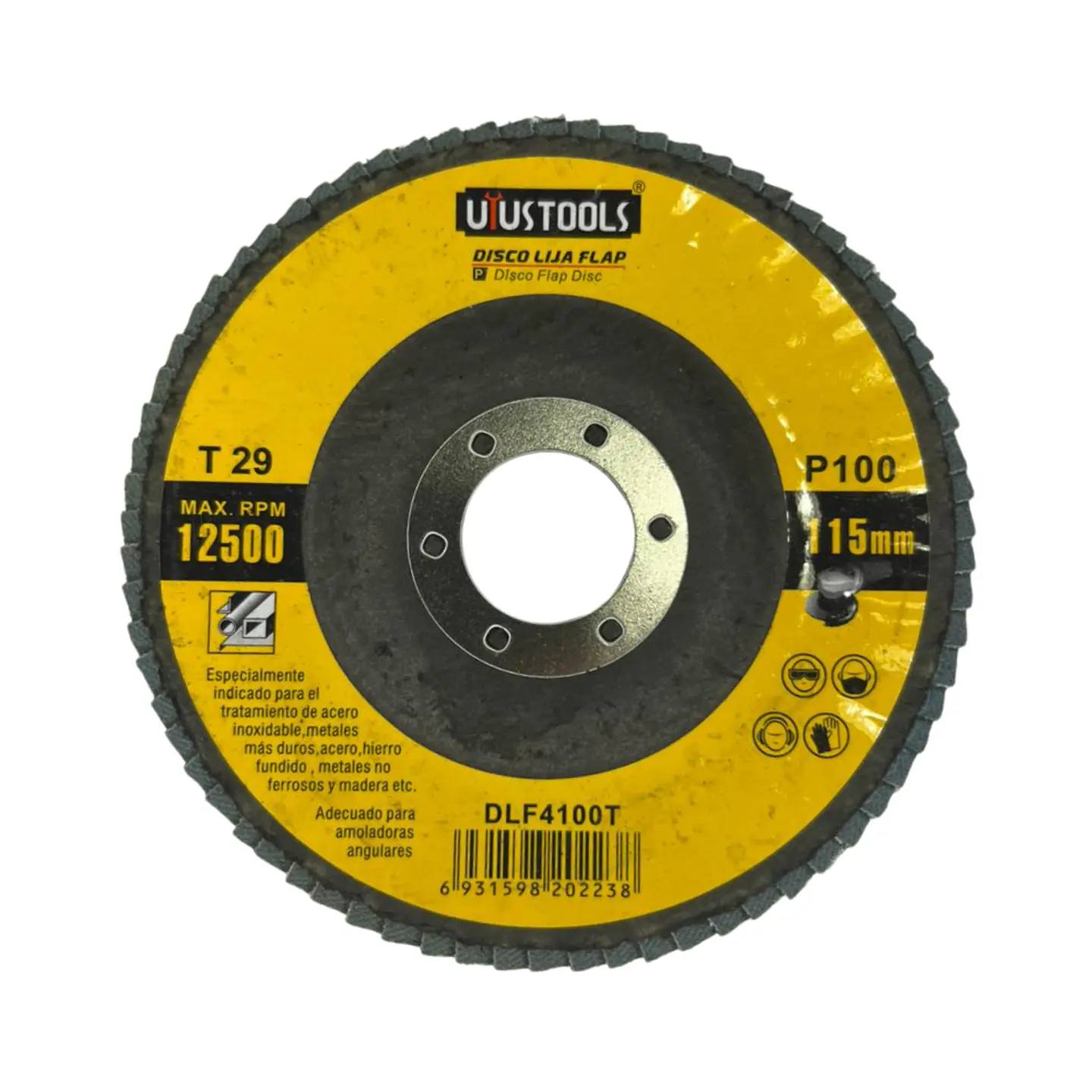 DISCO FLAP PARA ACERO 4 1/2