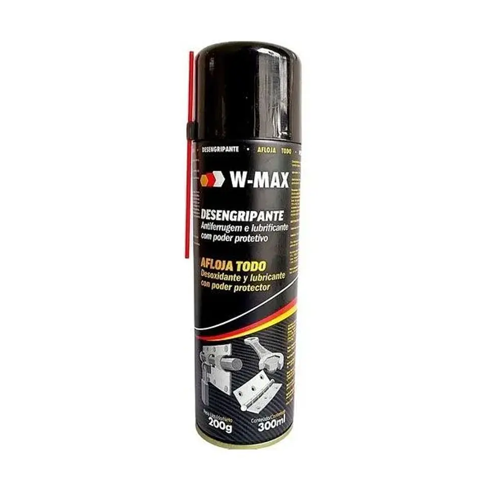 AFLOJA TODO DESOXIDANTE Y LUBRICANTE CON PODER PROTECTOR 300ML W-MAX 1