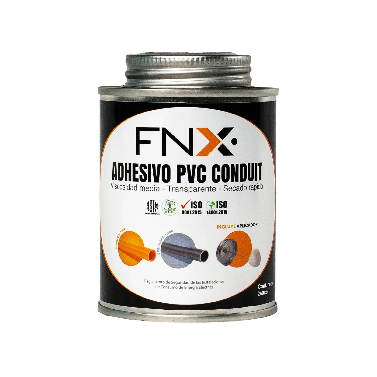 ADHESIVO PVC CONDUIT FNX 240CC 1