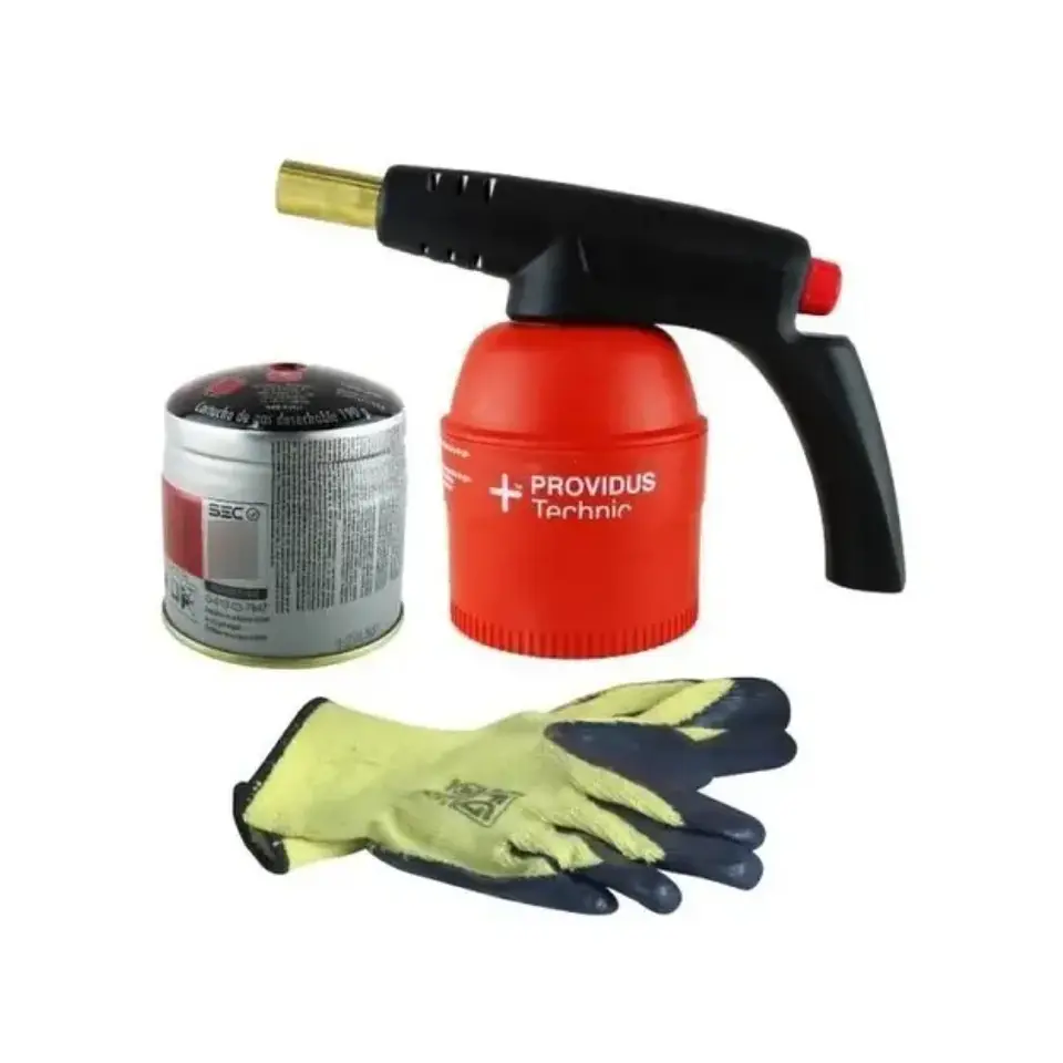 SOPLETE GAS BUTANO PG800+1GAS+GUANTE PROVIDUS 1