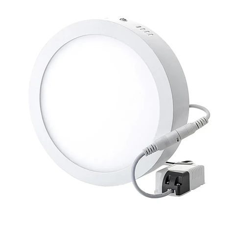 FOCO LED SOBREPUESTO REDONDO 18W 6000K LUZ FRIA VKB 
