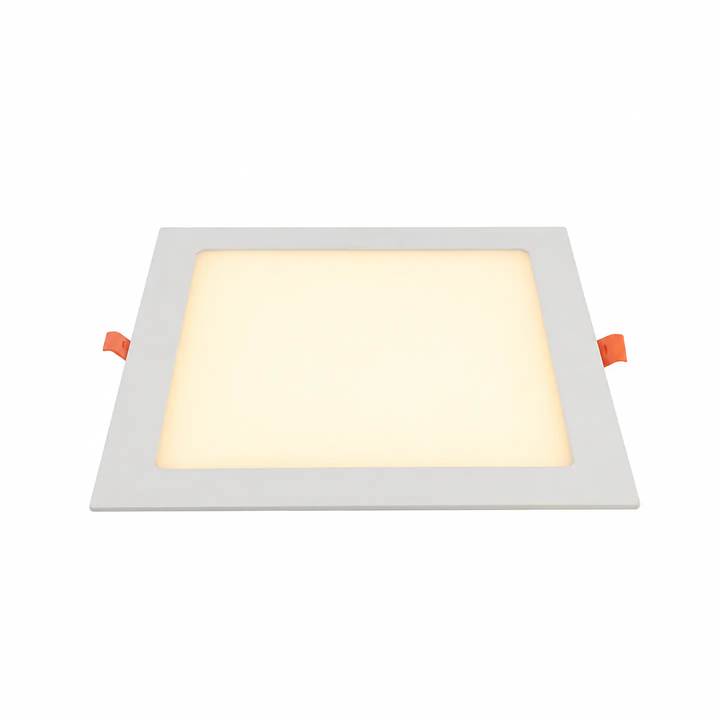 FOCO LED EMBUTIDO CUADRADO BORDE PLANO 18W 3500K  BLANCO POWERLIGHT 1