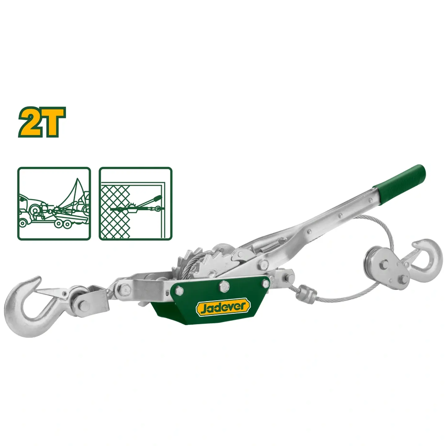 TECLE MANUAL CON PALANCA 2T JADEVER JUJU1020 1