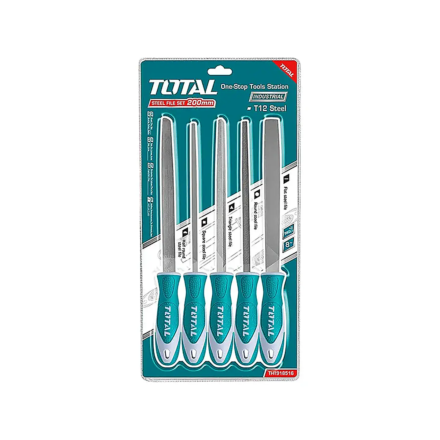 SET DE LIMAS 8 200MM 5PZAS TOTAL THT918516 1