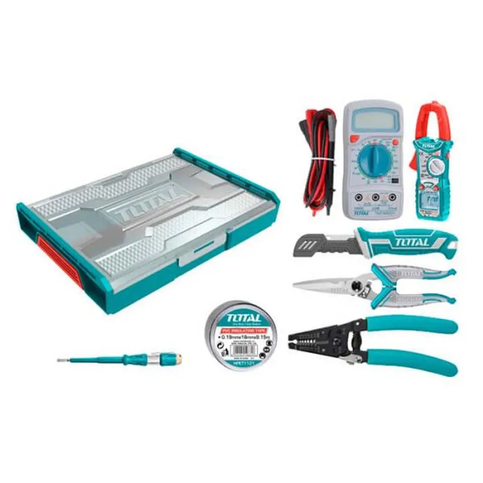 SET DE HERRAMIENTAS ELECTRICAS 7PZAS TOTAL THKTV02T071 1