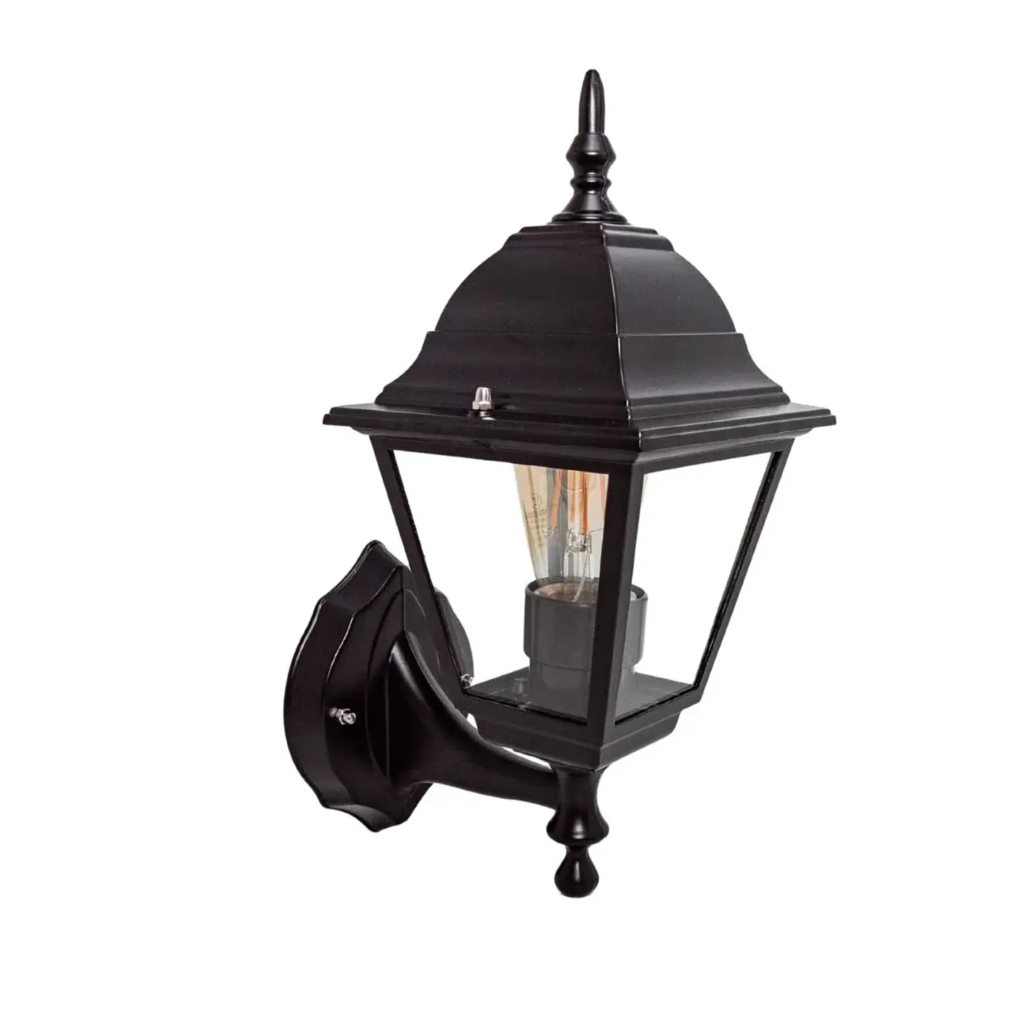 FAROL A MURO 6011S MAX 60W E27 4 CAR S/INF NEG S/A BP ILUMINACION 1